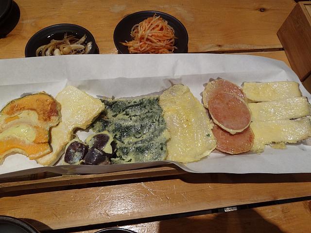 キレイなお店で味わう美味しいジョンにマッコリ！