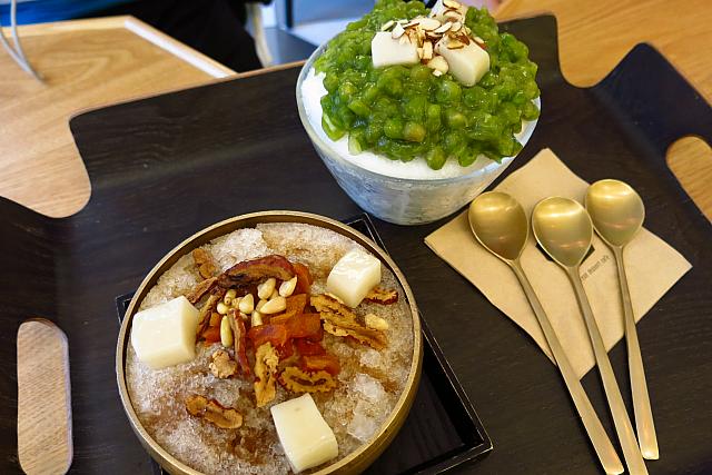 スジョングァやうぐいす餡のかかった珍しいかき氷が人気の伝統系スイーツの自然派カフェ！