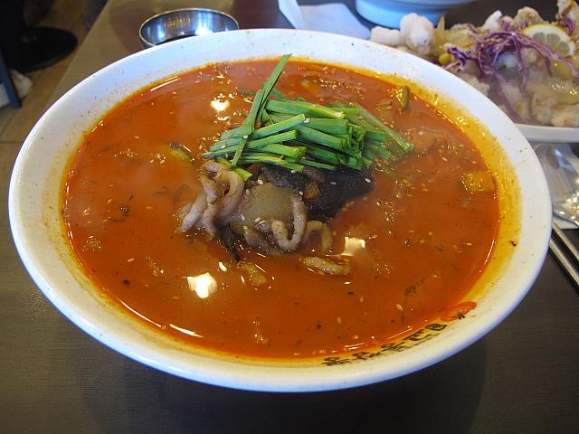 駅からすぐ近く！狎鴎亭にあるチャンポン屋さん！