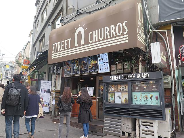 ソウルっ子に大人気のチュロスチェーンの本店！