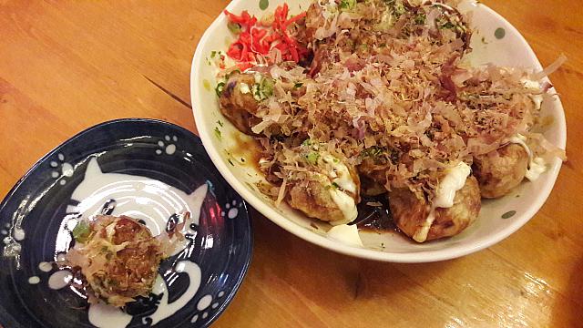 学生街のたこ焼き、お好み焼きの地元人気店