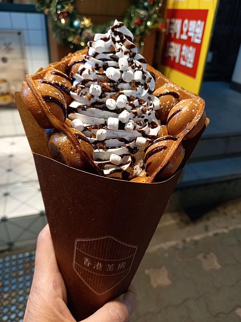 人気の香港エッグワッフル＆ミルクティーチェーン！