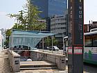 地下鉄１号線プサンチン（釜山鎮）駅を下車し、１番出口から地上へ。