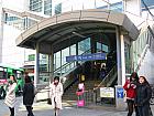 地下鉄１号線・京義中央線フェギ（回基・hwegi・123/K118）駅１番出口を出て