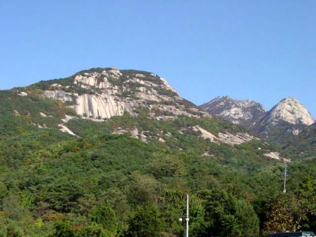ソウルの明峰、北漢山（プッカンサン）