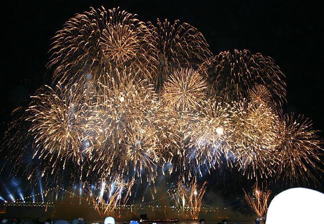 毎年10月に繰り広げられる釜山の夜空輝く花火祭り！
