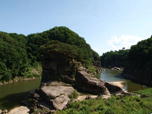 非武装地帯近くの景勝地