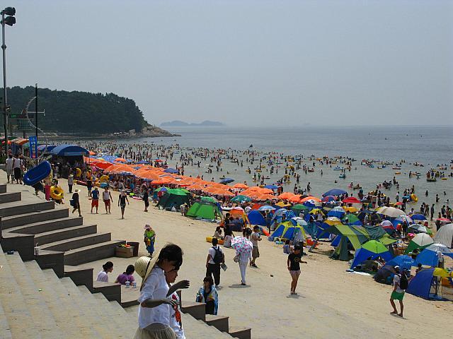 西海に面したリゾートエリア