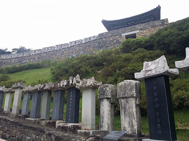 百済の都だった公州を守るために建てられた城郭