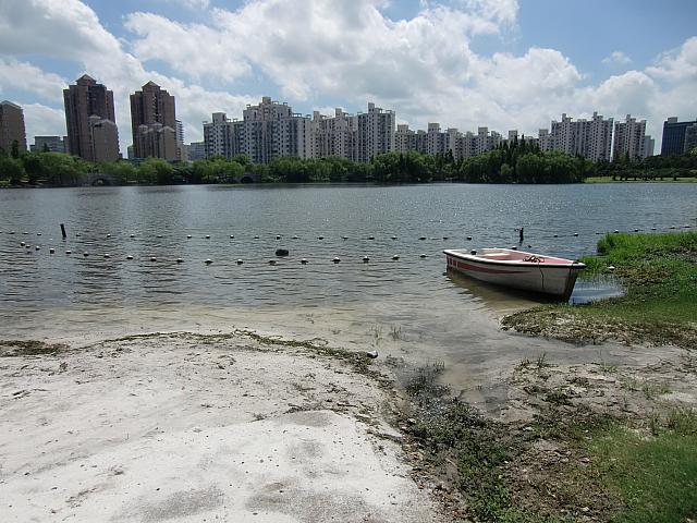 ウエディング写真と釣りのメッカ。上海市の北に位置する緑豊かな大型公園。人工の白いビーチは必見! 