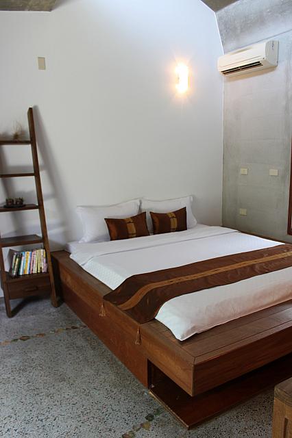 宜蘭独特の建築要素を持ち、空間が何とも心地よい特色ある民宿