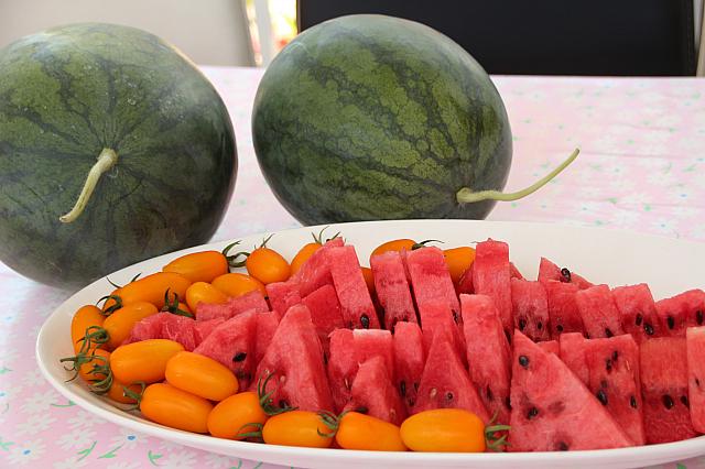 有機畑は茫々ですが、野菜や果物の宝庫でした！
