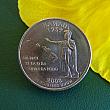 ハワイ州の25セント硬貨