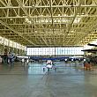 太平洋航空博物館パールハーバーの格納庫。