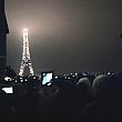 1月1日0時、エッフェル塔が点灯します。