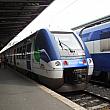 パリ郊外へ向かう電車、Transillien。今日はこちらに乗ってセーヌ・エ・マルヌ県へ入ります。