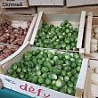 シュー・ブリュッセルと言う名前の芽キャベツも冬の野菜です。小さくて可愛いですね。