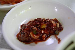 イカのチョッカル（塩辛）