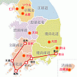 釜山→順天→ボソン→海南→木浦→全州→釜山 