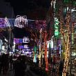 写真で見る第5回釜山クリスマスツリー文化祭り 釜山のクリスマス イルミネーション 歩行者天国 光復路 ナンポドン デートスポット ツリー クリスマス 南浦洞 国際市場 龍頭山公園 子連れイベントお祭り