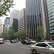 高いビルが建ち並ぶ、宣陵（ソンヌン）。こちらはソウルの中でも有名なオフィス街！