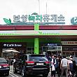 こちらは全羅南道の宝城（ポソン）。韓国きっての緑茶の名産地！高速道路の休憩所の名前も「宝城緑茶休憩所」。