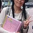 この日、日本語でガイドをしてくれたのは史筱薇(はるか)さん。台湾大学の大学院で日台文化の研究に取り組んでいるそうです。