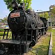 花蓮駅に保存されているLDT型蒸気機関車LDT103