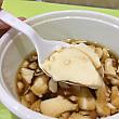 まずは豆花を味わってみることに。　ナビ友から聞いていたそのもの、プリンのようにプルンプルンで、密度も高く、食べ応えがあります！有機崔芽黄豆を使用していて通常の黄豆より栄養価も高い