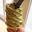 碧羅春豆腐冰というソフトクリームもオーダー。食い意地がはって食べかけの写真で申し訳ありません。