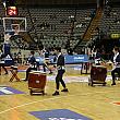 大学バスケ・UBAの試合前に行われた佛光大學和太鼓クラブの演奏