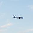ここは松山空港へ向かう飛行機も見られていい感じ～！